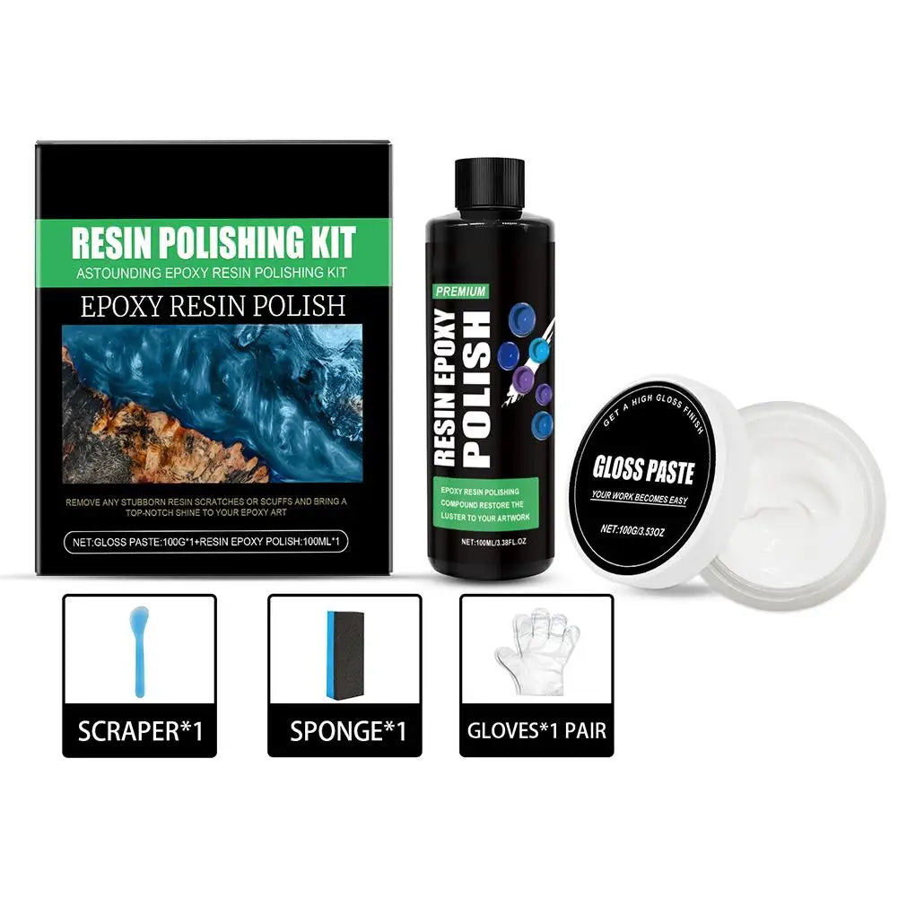 Car Headlights Restoration Kit Chemical Brightener Headlight Polisher Restorer Polishing Paste Set Auto Headlamps Wax Sanding Qme E