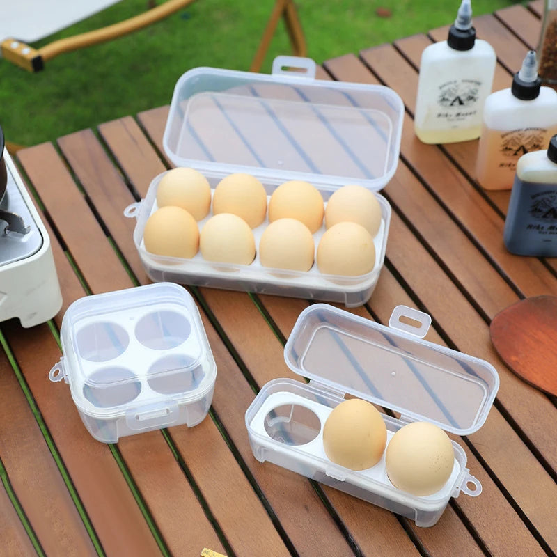 Egg Box Storage Outdoor Shockproof Portable Camping Shatterproof Tray Qme