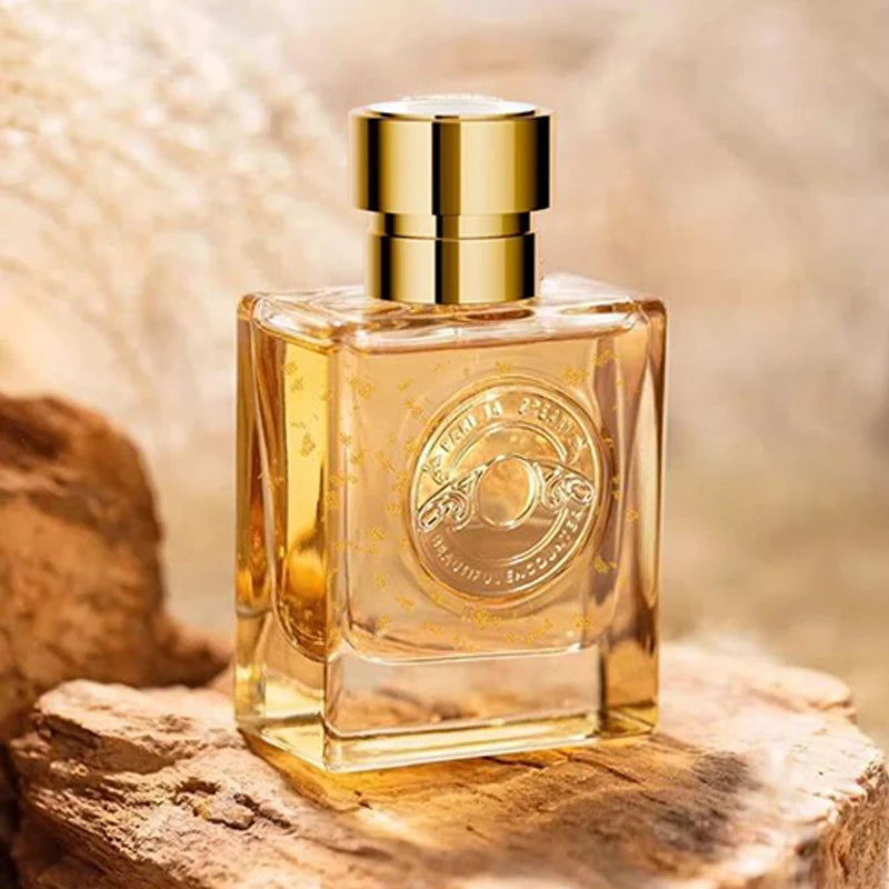 French Elegant Lady Perfume Luxury Rose Jasmine Fragrance Charm Qme