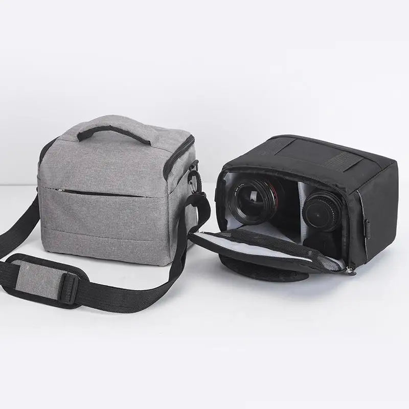 Lightweight Camera Bag Water Resistant Shockproof Padded Interior Qme