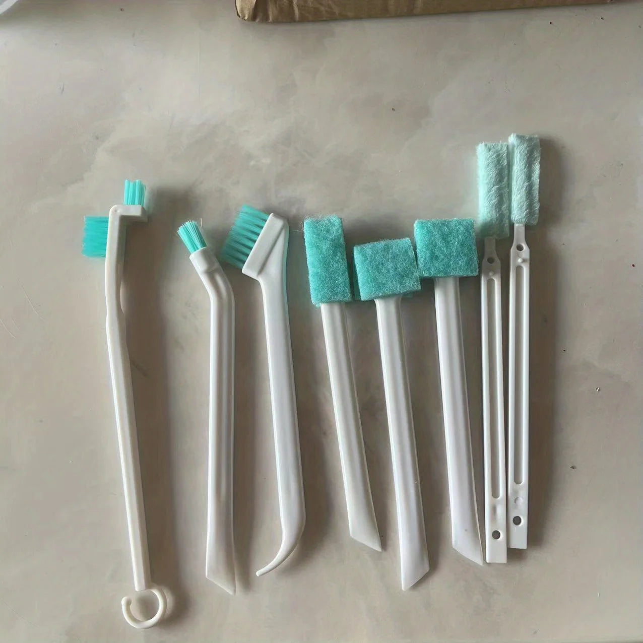 Household Gap Cleaning Brush, Detail Tiny Scrub Cleaner Brush For Small Space Gaps Corner, Crevice Cleaning Tool Set Qme 8pcs