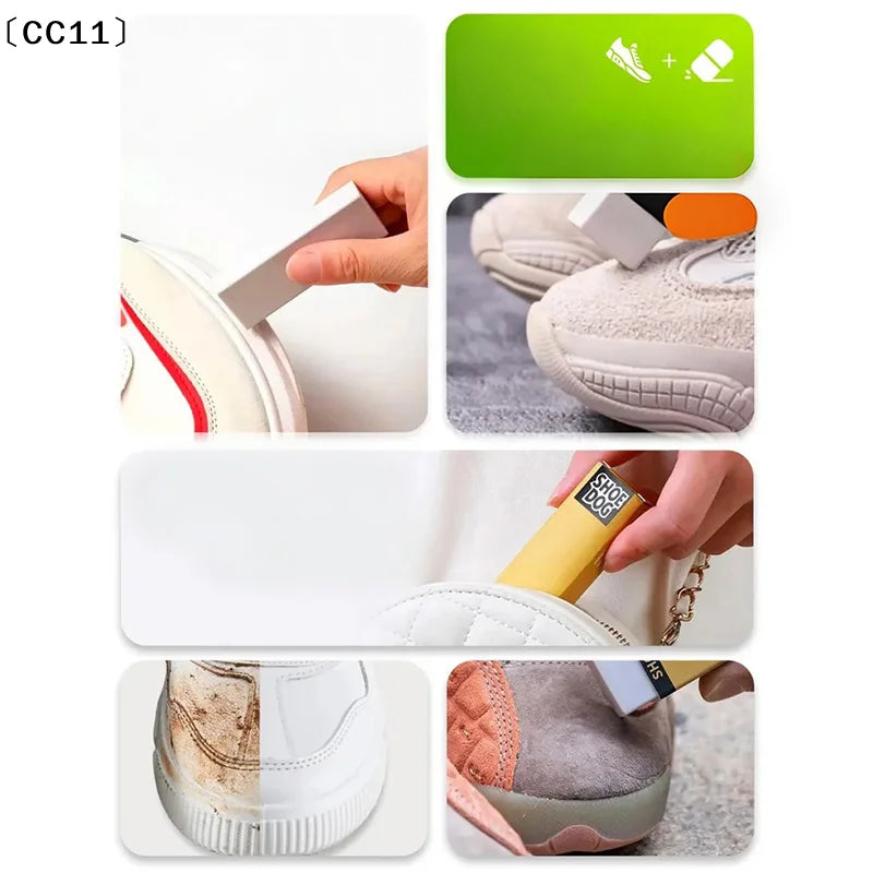 Eraser Suede Shoes Snow Boots Nubuck Stain Remover Scrub Cleaning Qme