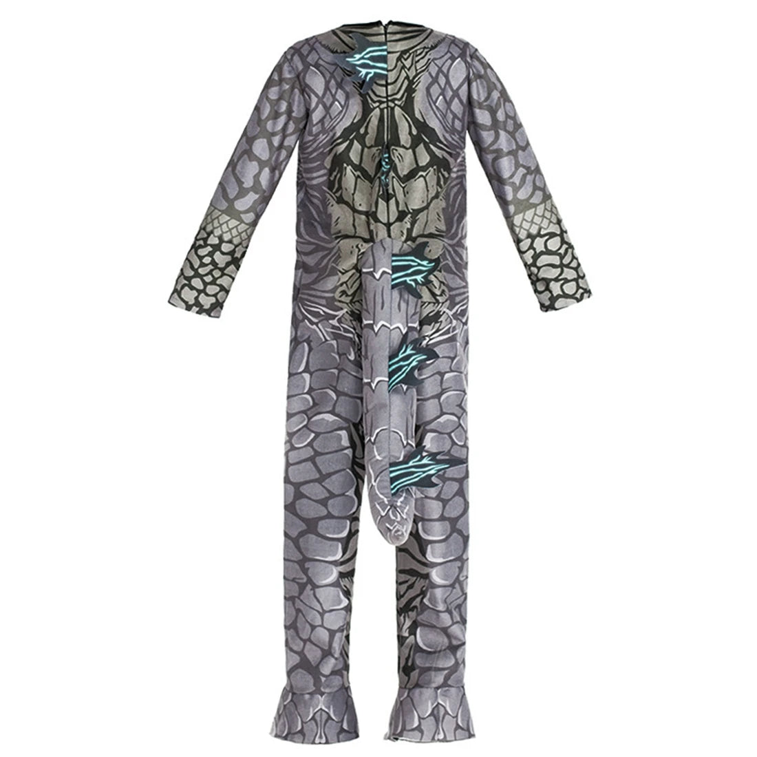 P-Jsmen King of Monster Cosplay Costume Dinosaur Halloween Bodysuit for Kid Boys Girl Child Catsuit Mask Halloween Suit Qme