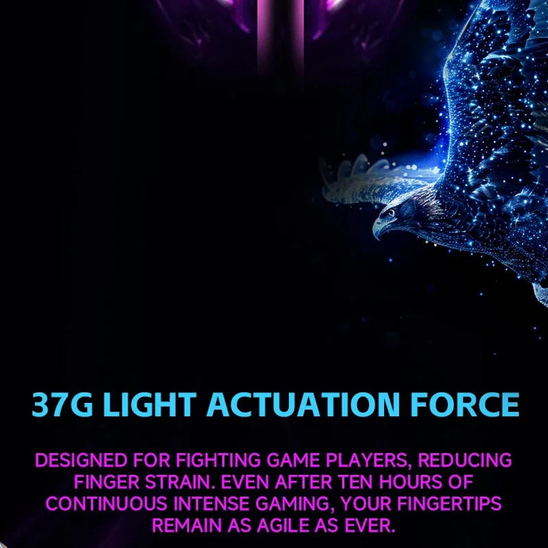 Kailh Saker Mini Low-Profile Switch 3Pin 37g Ultra-Short Total Travel Quick Acuation Mechanical Keyboard Raptor Esports Switch Qme