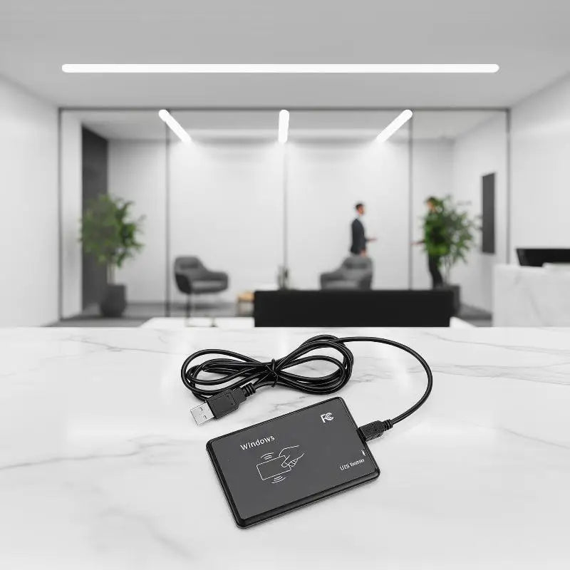 125kHz 13 56MHz RFID Reader USB Smart Card Access Proximity Detection Qme