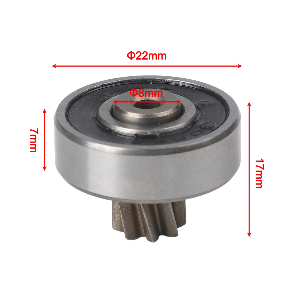 1pc 8 Teeth Gear For 12V 16.8V 21V Reciprocating Saw Replaceable Motor Gear Cutting Saw Gear Power Tool Accessories Qme