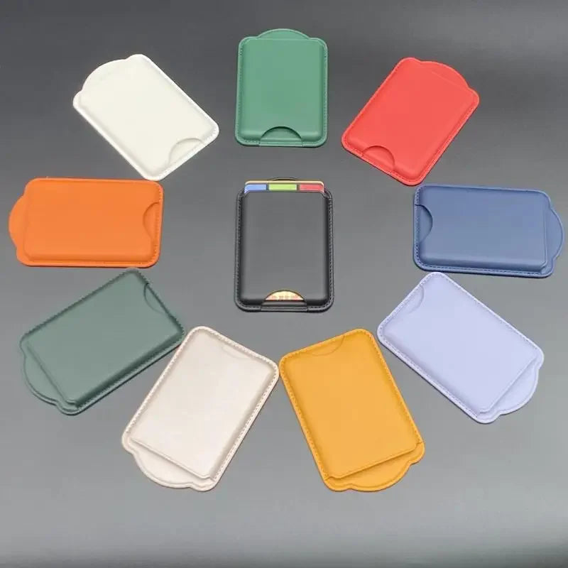 Strong Magnetic Card Holder For Magnetic Leather Wallet Case For Ultra Accessories Card Holder Qme