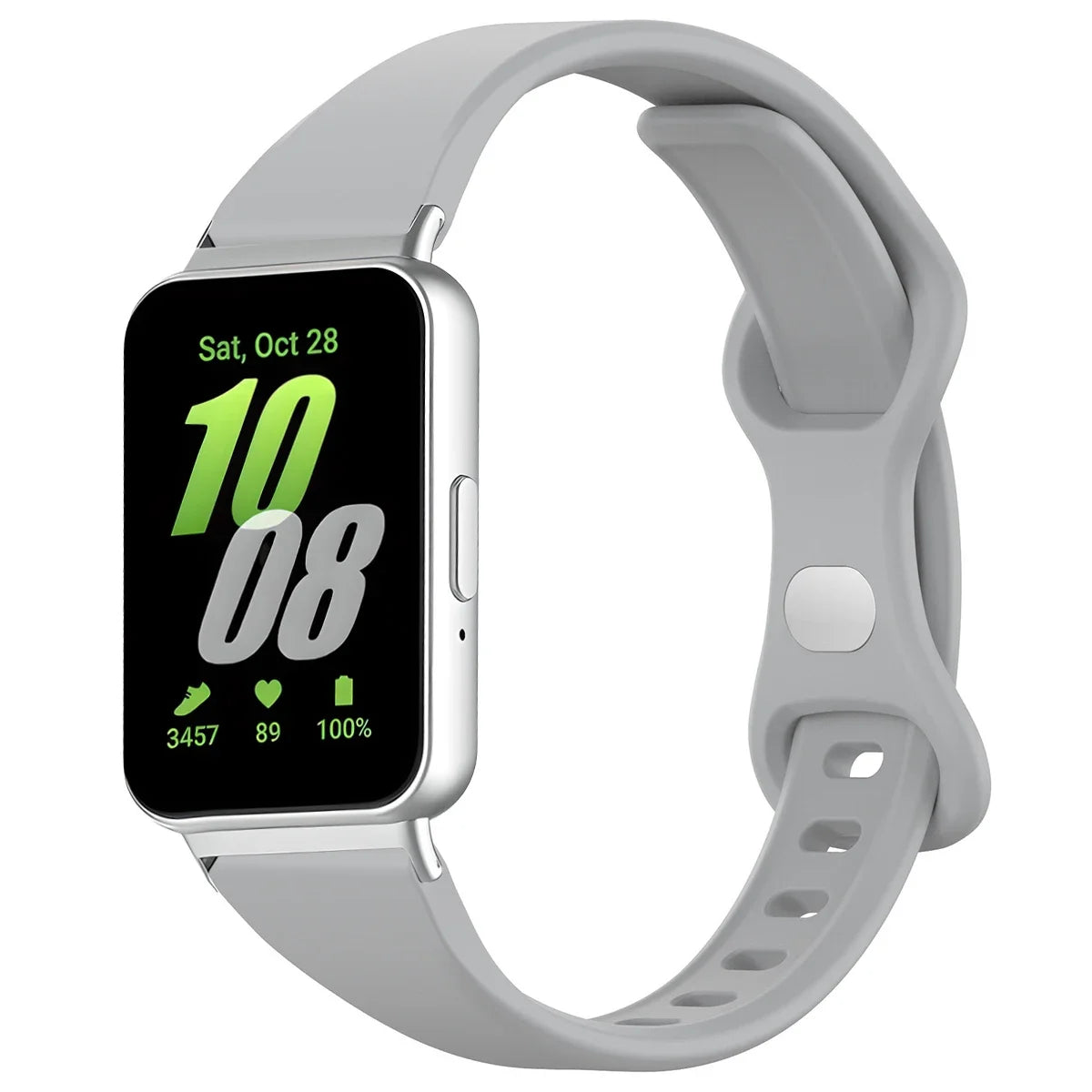 Strap for Galaxy Fit 3 Watch Strap Samsung Girls Adapter Woman Accessories Strap Band Bracelet Silicone Women Bracelet Qme H for Galaxy Fit 3