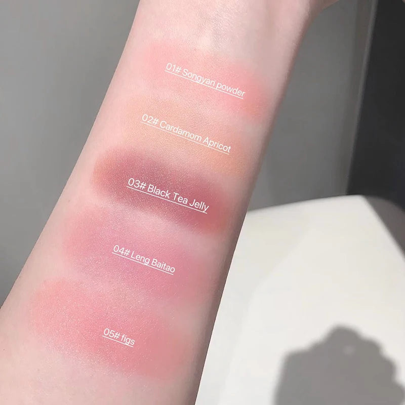 Gege Bear Soft Matte Blush Stick Moisturizing Natural Tender Eeasy Qme