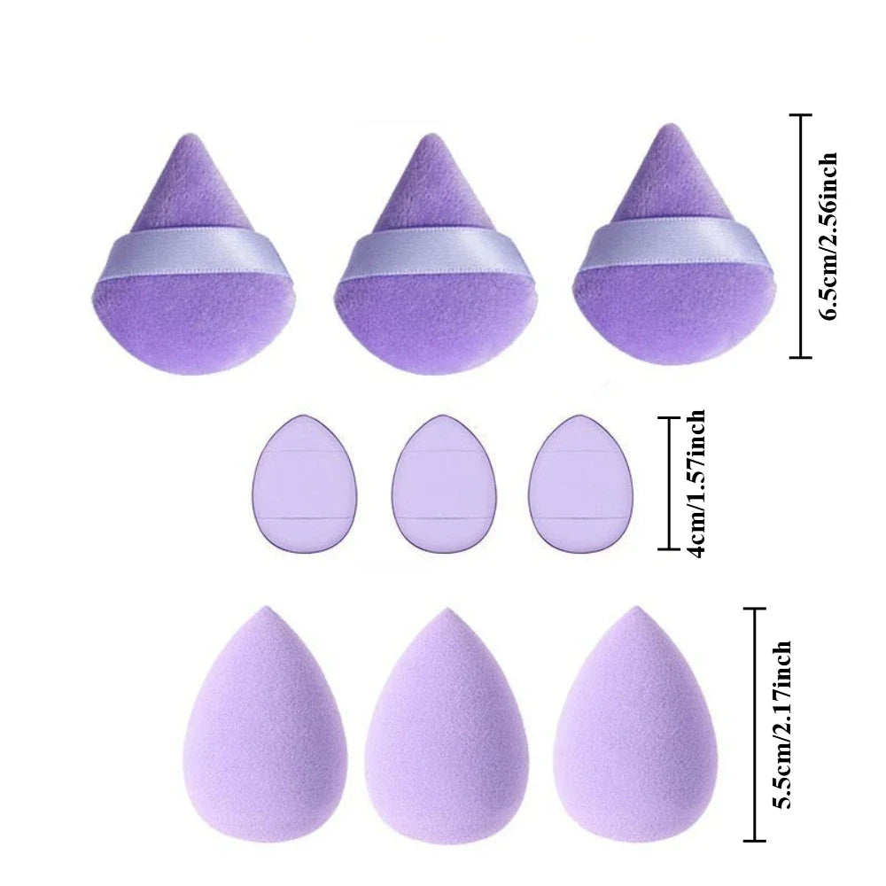 Makeup Sponge Dual Use Contour Highlight Liquid Cream Powder All Skin Qme
