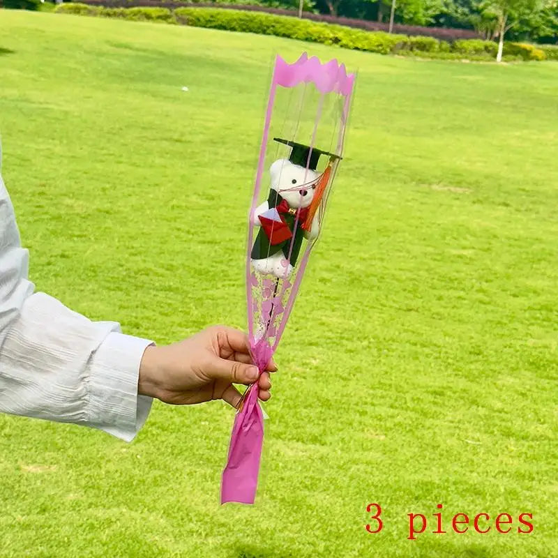 Romantic Flower Bouquet , Artificial Rose Flowers for Valentine's Day, Wedding Party Table Decor, DIY Anniversary Gift Ornament Qme A2