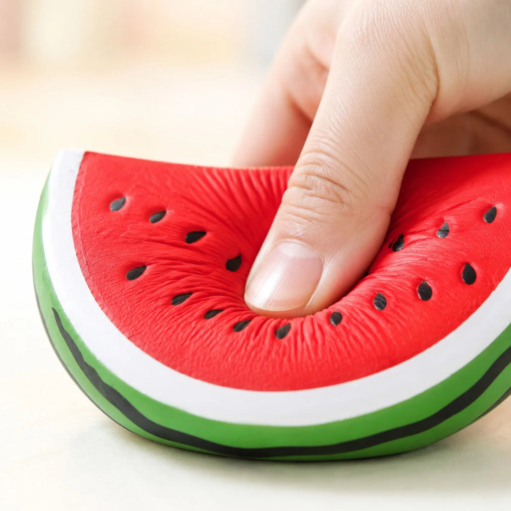Realistic Simuated Watermelon Fun Stress Relieve Toy for Adult and Kid Creative Holiday Party DIY Decoration Creative Gift Qme