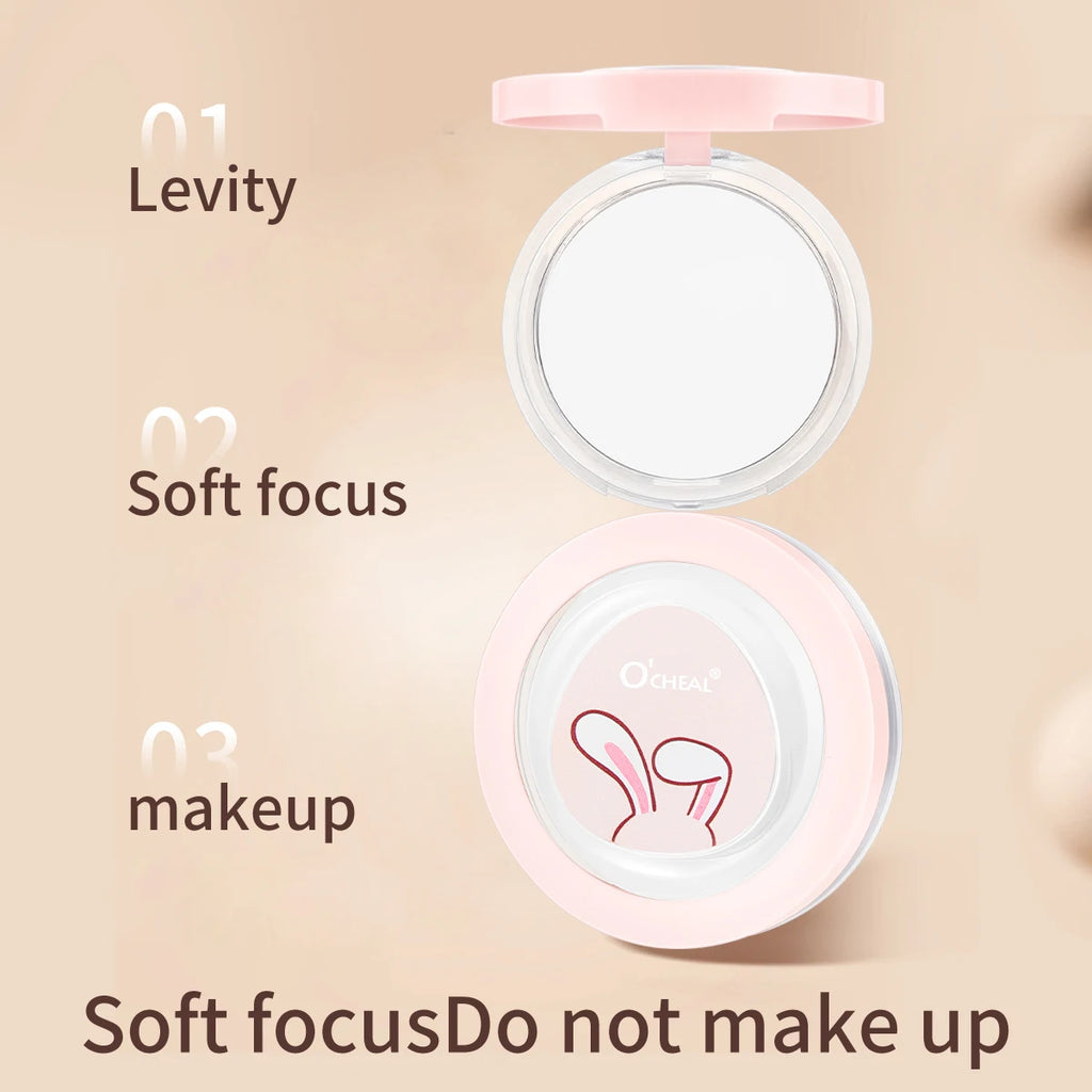 Matte Lightweight Makeup Powder Waterproof Sweat Proof Long-term Oil Qme