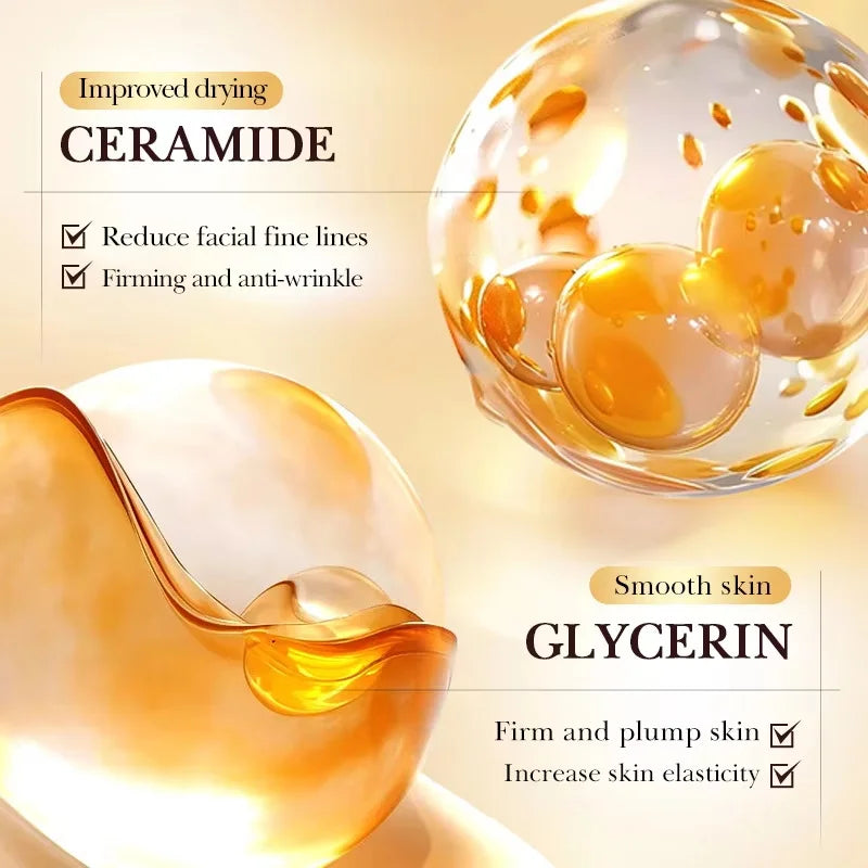 Gold Collagen Crystal Collagen Face Mask Firming Hydrating Moisturizing Face Mask Shrink Pores Beauty Patches Skin Care Qme