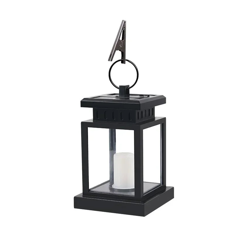 1pcs Garden Decor Outdoor Solar Lights Retro Palace Lantern Lights Hanging Candle Lamps Landscape Lighting Floor Lights Qme