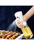 Baking Oil Spray Bottle Kitchen Cooking Olive Distributor Camping Qme white