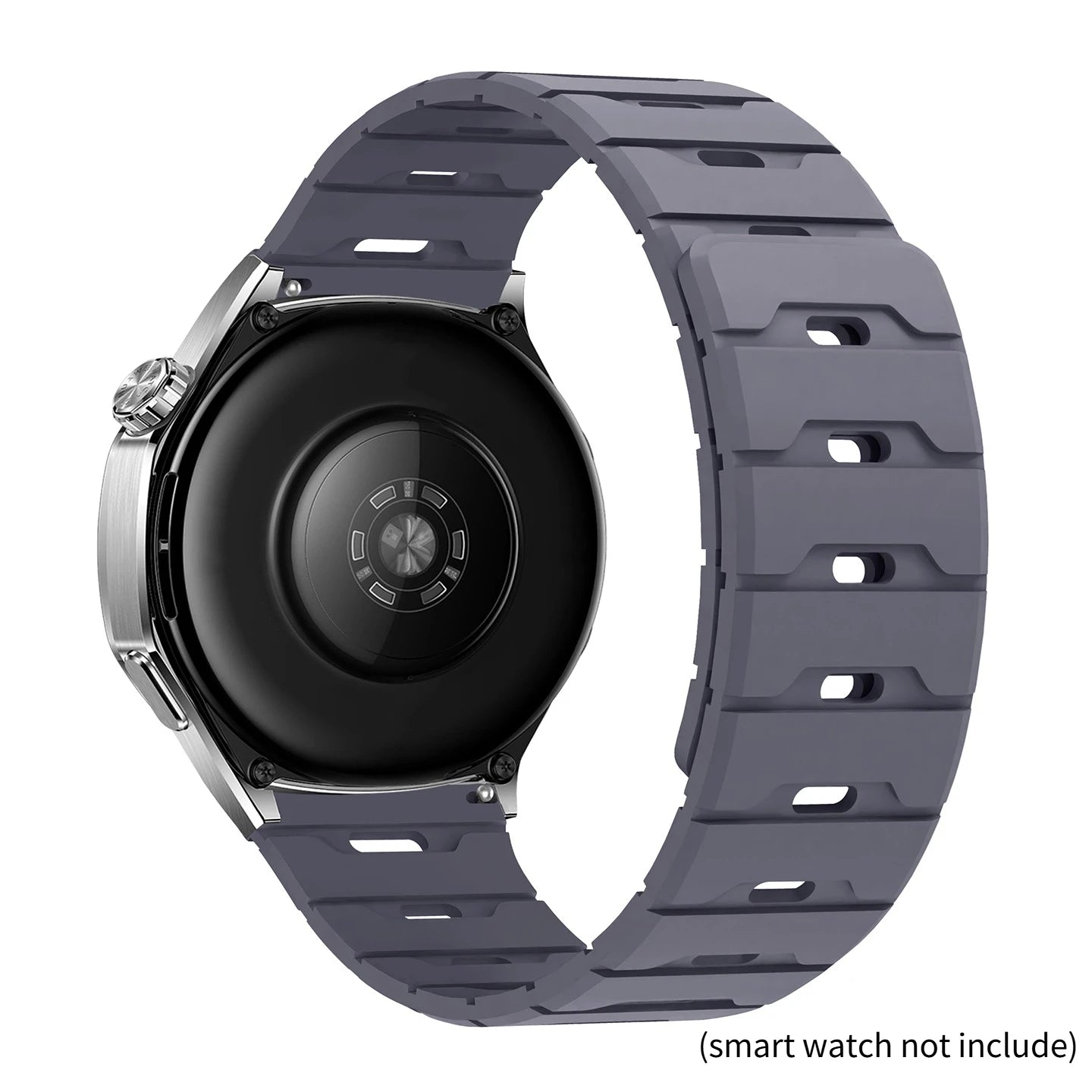 18mm 20mm 22mm Silicone Strap For Huawei GT6 Pro 46mm Magnetic Band For Samsung Galaxy Watch 7 6 5 4 40MM 44MM Qme