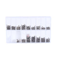 Watch Screws Stainless Steel Eyeglass Sunglass Screws Repair Kit Small Tiny Screws Nut Washer Assortment Watch Repair Screws Kit Qme as show