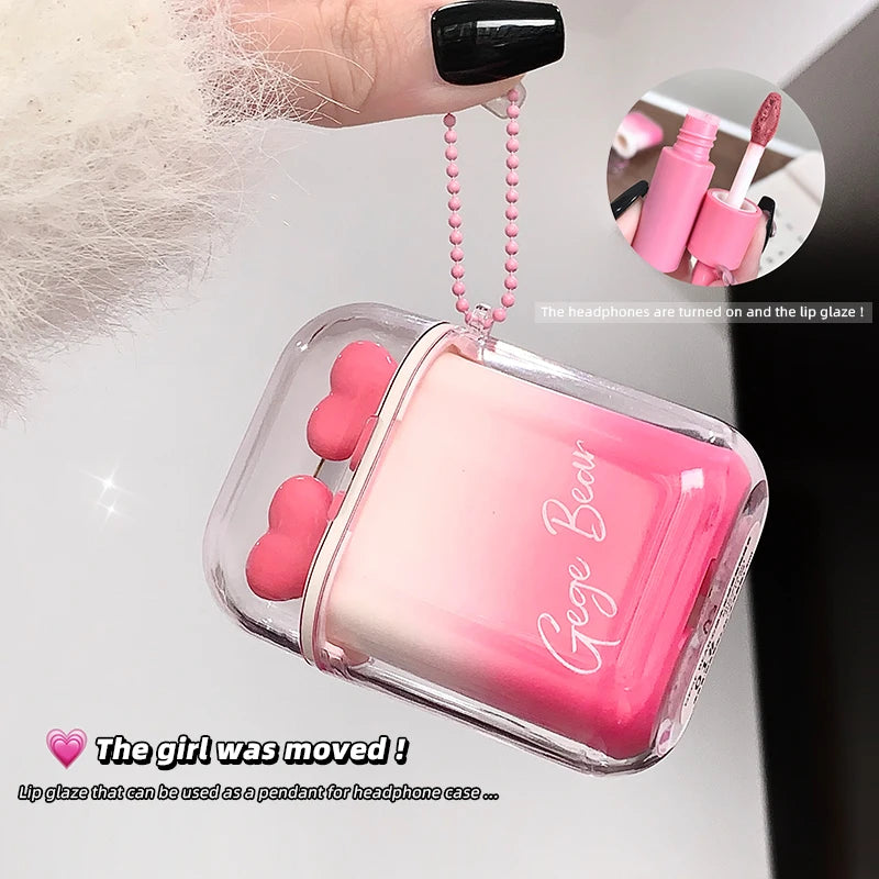 GEGE BEAR Heart-beating Water Gloss Velvet Matte Lip Glaze Qme