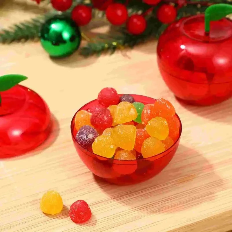 12Pcs Wedding Decor Christmas Holiday Candy Boxes Stocking Stuffer Jar Office Desk Containers Party Supplies Gift Boxes Qme