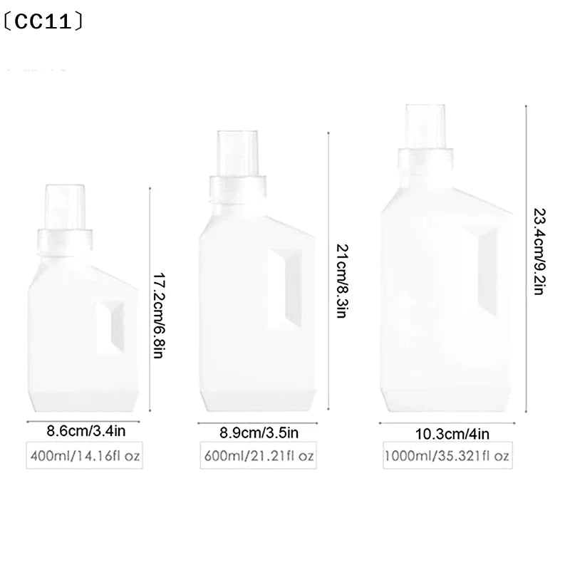 400 600 Large Capacity Softener Laundry Detergent Bottles Storage Qme