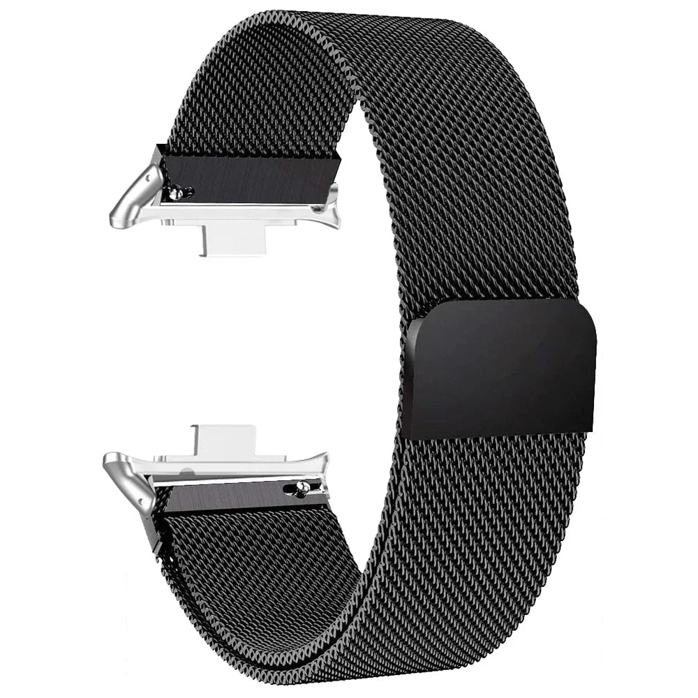Milanese Loop Band For Redmi watch 5/4 Smartwatch Bracelet For Mi band 8pro/9 pro Wristband Replacement Metal Strap Accessories Qme black Redmi 5