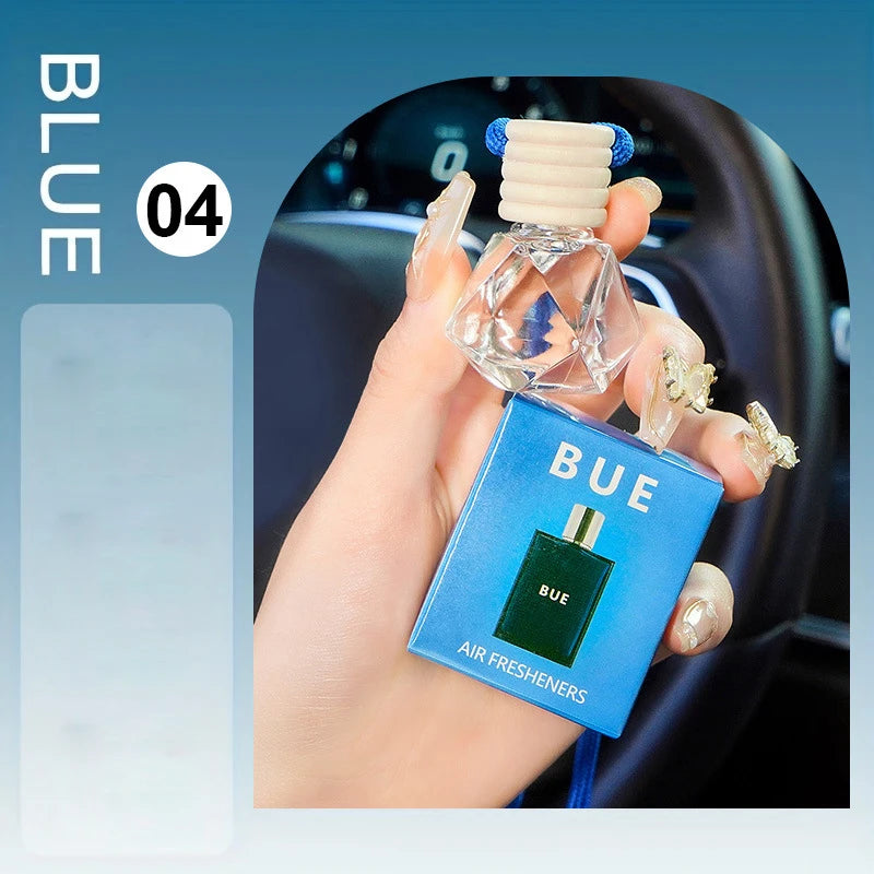 Car Hanging Air Freshener Long Lasting Fragrance Odor Eliminator Qme 04 BLUE