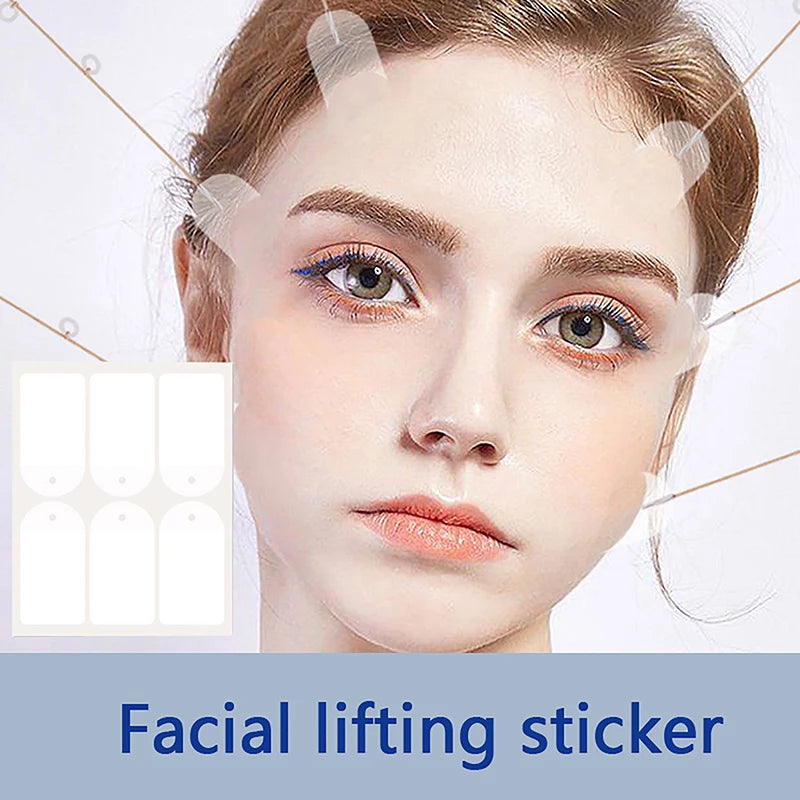 Invisible Thin Face Stickers V-shape Fast Lifting Lift Up Neck Eye Qme White