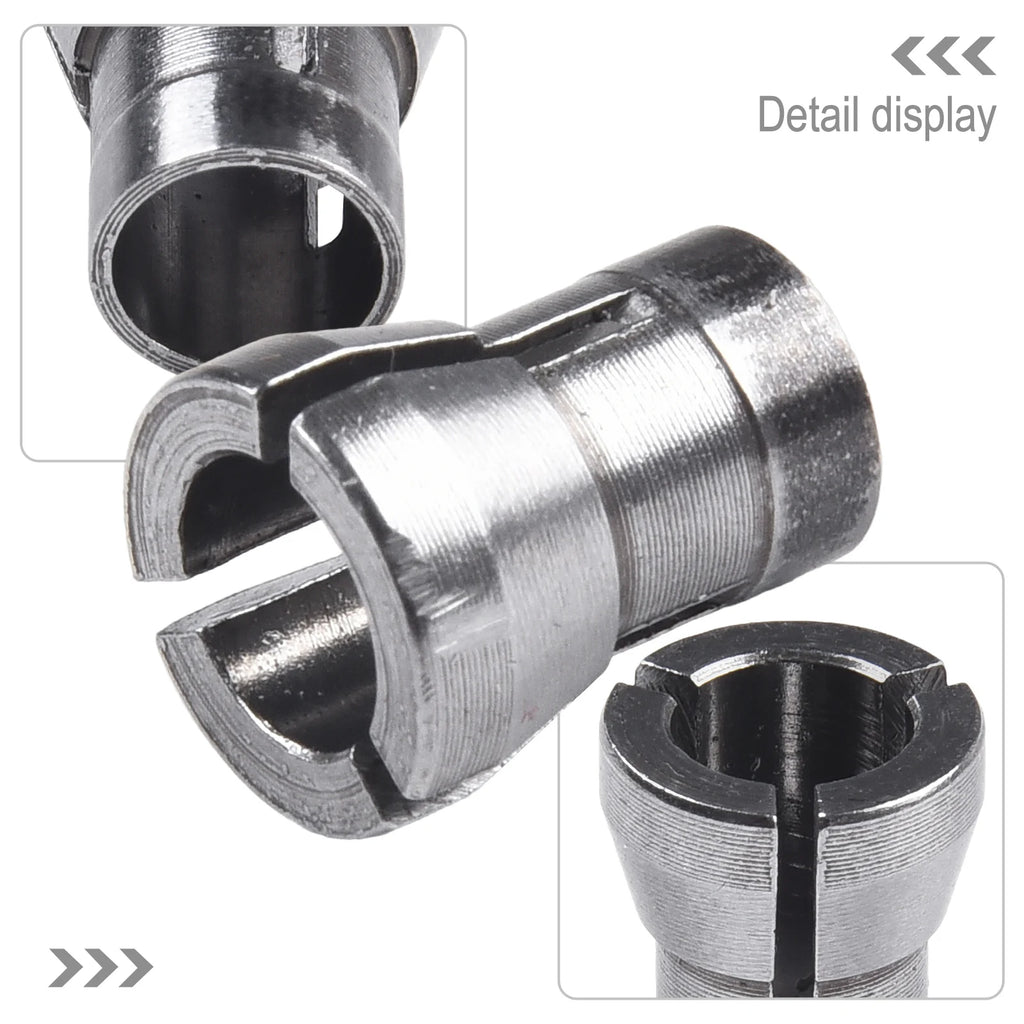 1 Pc Collet Chuck Adapter For Engraving Trimming Machine Router Carpentry 8x16.5mm Collet Chuck Adapter Qme