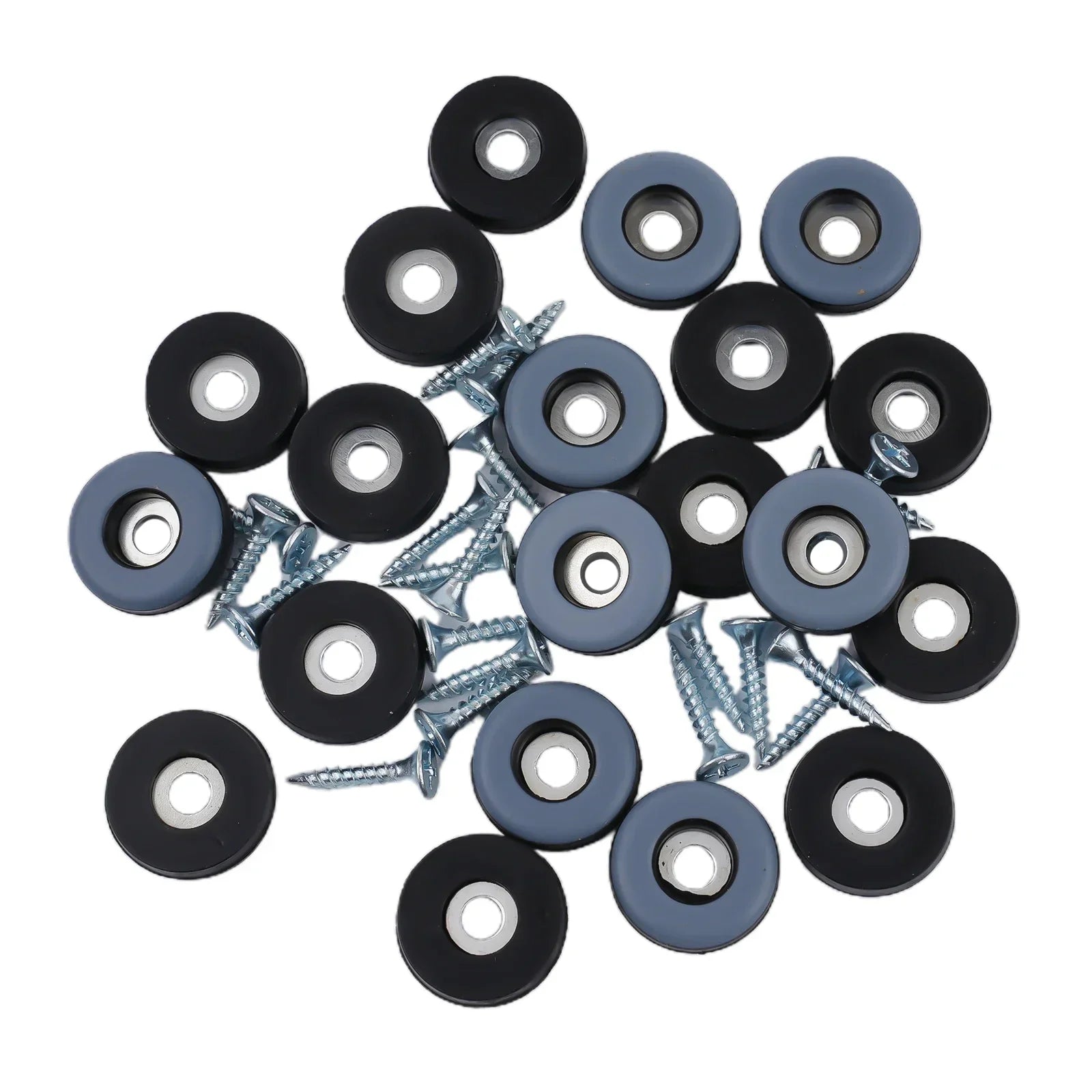 20pcs/set Furniture Feet Sliders With Screws Furniture Glides Sliding Block Table Chair Leg Mat Carpet Hardwood Floor Protector Qme