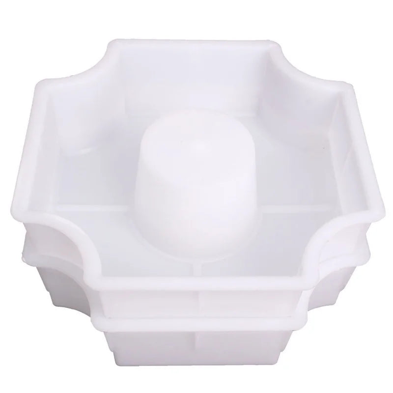 Medium Hole Grass Planting Brick Mold DIY Paths Middle Hole SHape Garden Paths Plastic Brick Mold Paving Pavement Walkway Molds Qme