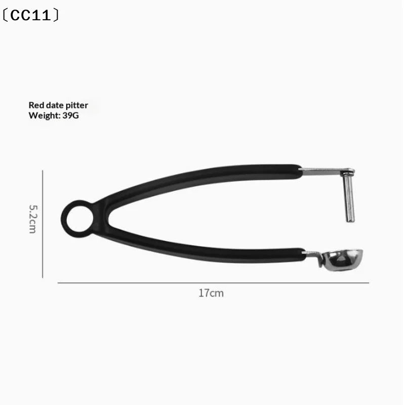 Portable Multifunction Cherry Pitter Remover Jujube Squeeze Fast Tool Qme