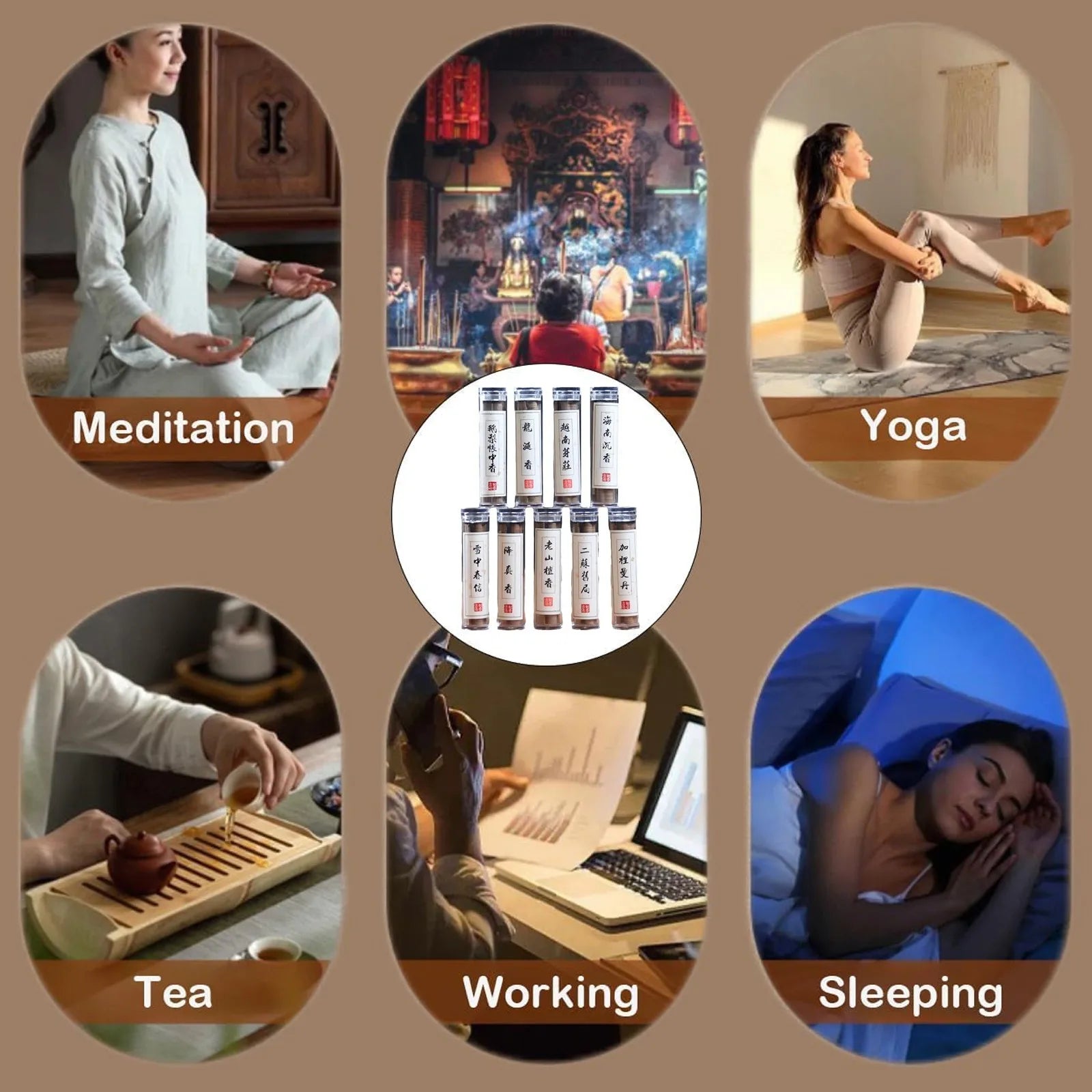 Small Xiangyun Coil Incense Non-stick Powder Ambergris Sandalwood Agilawood Home/Indoor/Deodorant Household Incense Qme