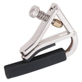 Universal Guitar Capo Adjustable Tension Guitar Tuner Clamp for Acoustic Electric Guitar Accessories Parts Qme Silver