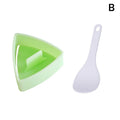 CC11Triangular Onigiri Mold Kitchen Food Utensils Sushi Press Qme B