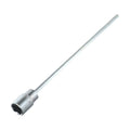1 Pc 300mm Extension Socket Wrench 19mm Hexagon Socket Corner Steady Caravan Leg Winder Drill Socket For Electric Drill Qme Silver