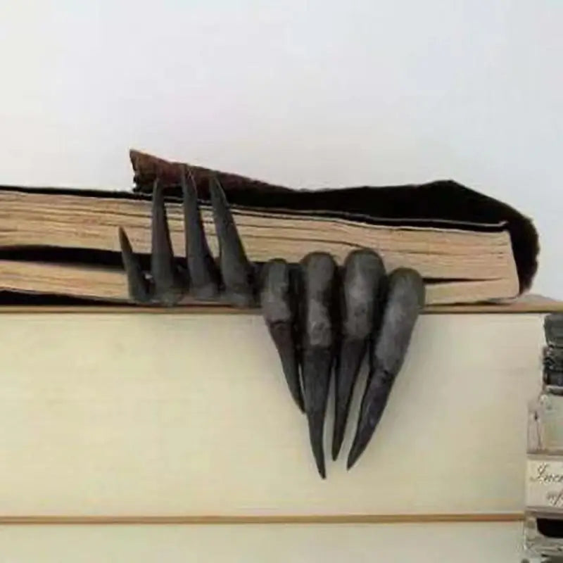Halloween Claw Bookmark Terrifying Devil Office Desktop Decoration Qme