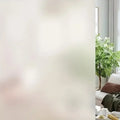 45cm Frosted Glass Window Stickers Static Cling Film Sun Blocking Opaque Covering Decals for Bathroom Decor Privacy Protection Qme 001 45cmX1m