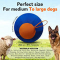 Large Dog Ball Interactive Moving Toys Pet Supplies Herding Ball for Dogs Breed for Puppy Small Medium Large Breed Keep Busy Qme as shown