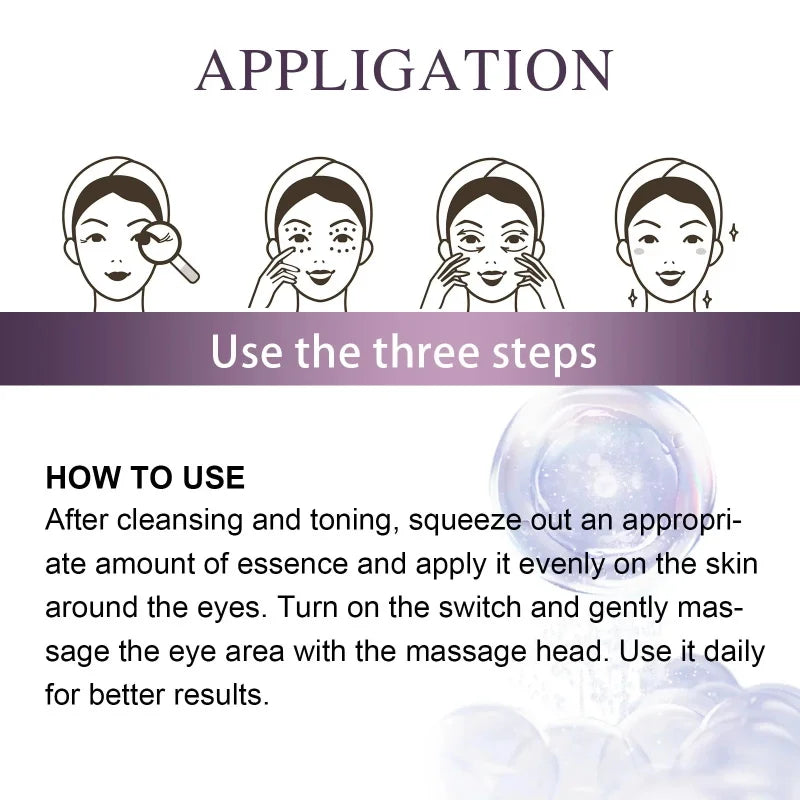 Retinol Eye Cream Collagen Multibalm Stick Reduce Wrinkles Eye Bag Hyaluronic Acid Anti Dark Circle Puffiness Eye Care Products Qme