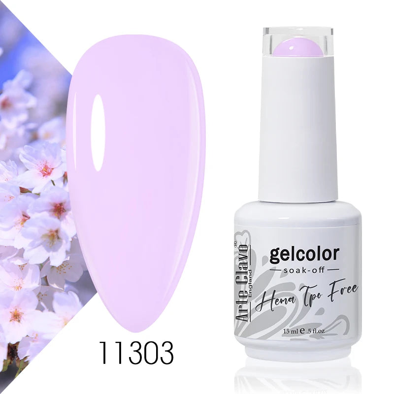 Arte Clavo Gel Nail Polish HEMA TPO Gorgeous Soak Off UV LED Semi