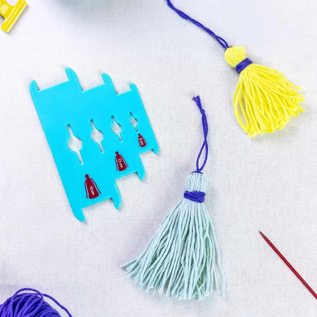 Tassel Maker And Yarn Tassel Tool DIY Tassel Maker Tool For Making Tassels And A Hand-weaving Tool Qme