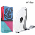 Portable Electric Waist Massage Belt Vibration Infrared Heat Qme White USB Type-C