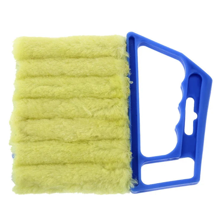 Venetian Blind Multi-functional Cleaning Brush Home Curtain Tool Air Qme Blue