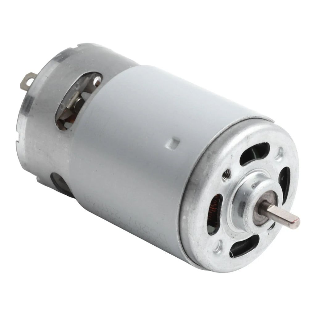 1Pc RS550 20V Motor Electric D-Shaped Shaft Motor For Car Washing Machine Electric Drill Power Tools Accessories Qme