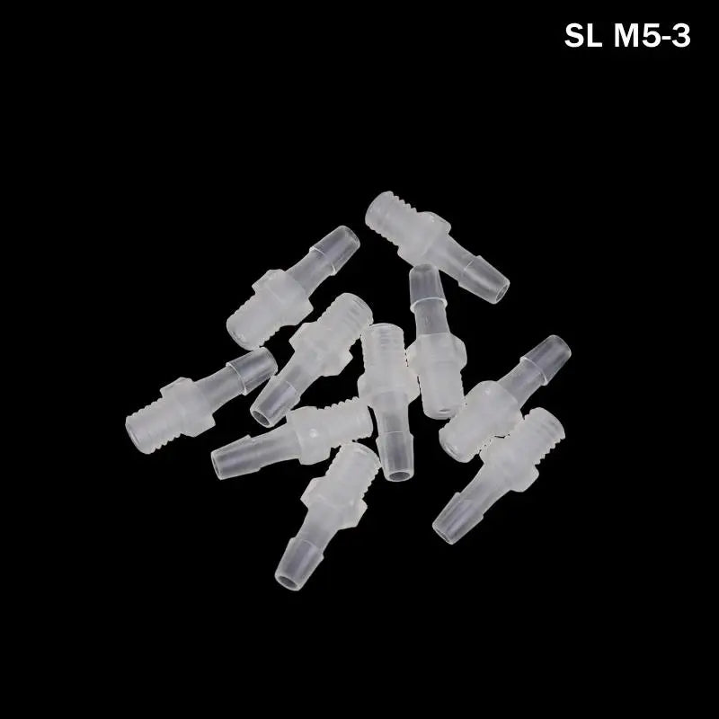 Joint Parts Air Valve Pipe Dispensing Glue Subpackaging Connector Hose Joint Adapter PP Plastic Qme A3