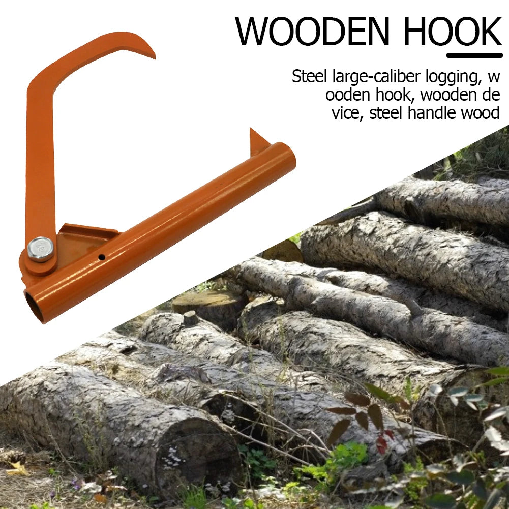 Steel Roller Felling Lever Lifter Log Peavy Home Transport Cant Hook for Wood Qme