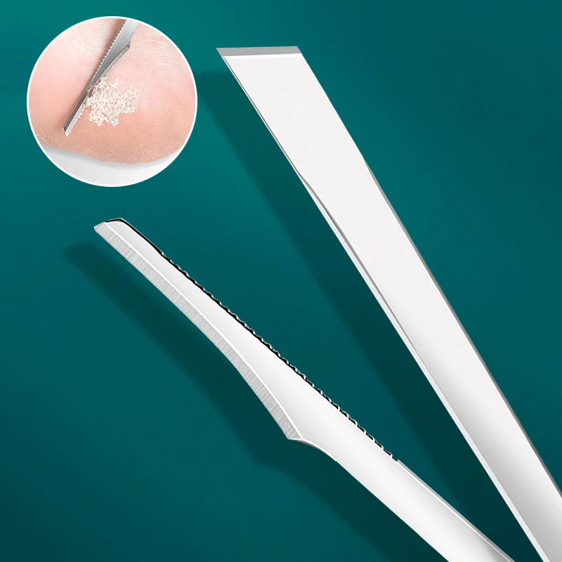 Heel Scraper Professional Foot Care Tool Callus Removal Dead Skin Qme