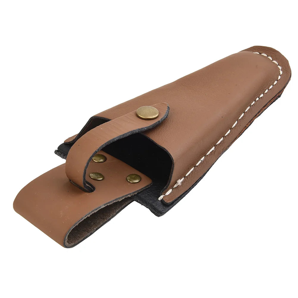 Practical Home Supplies With Buckle Electrician Holder Scissor Bag Storage Portable Leather Sheath Tool Pruning Gardening Pouch Qme Default Title