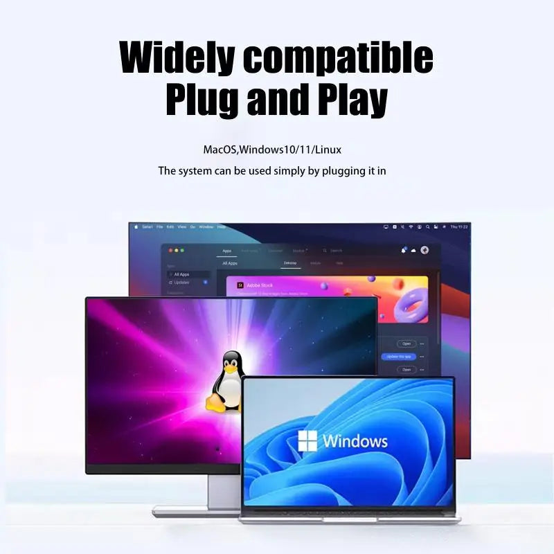 Male Female 4K Extension Cable 60Hz HDR Speed Compatible Laptop Qme